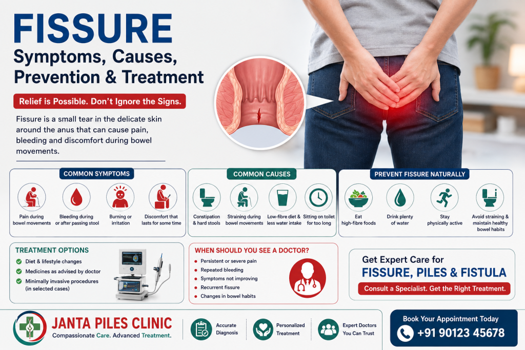 Fissure: Symptoms, Causes, Prevention and Treatment
